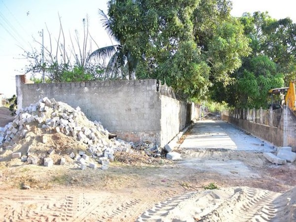 AS COMUNIDADES DE LAGOA DO MATO E TIMBAUBA SÃO COMTEMPLADAS COM NOVOS CALÇAMENTOS