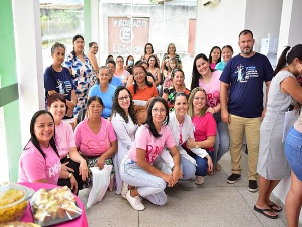 UBSs DO MUNICIPIO ESTÃO REALIZANDO DIVERSAS AÇÕES DO OUTUBRO ROSA NAS UNIDADES