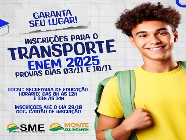 ATENÇÃO, ESTUDANTES!