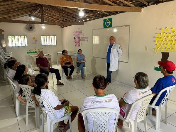 CRAS REALIZOU ENCONTRO COM GRUPO DE IDOSOS DA COMUNIDADE DO SOBRADO